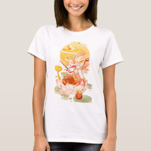 Camiseta Camisa-T-Harmonia ouro