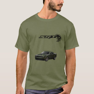 Camiseta Camisa-T Hellcat de SRT masculino - Muscl Dodge Ch