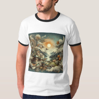 Camiseta "Camisa-T impressa por Na moda - Design de negrito