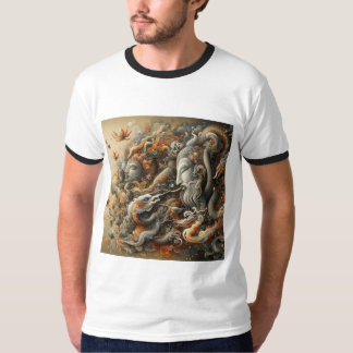 Camiseta "Camisa-T impressa por Na moda - Design de negrito