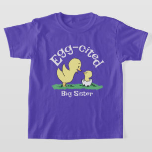 Camiseta Camisa-T Irmã-Irmã-Irmã-Irmã-Irmã-Irmã-Irmão, com