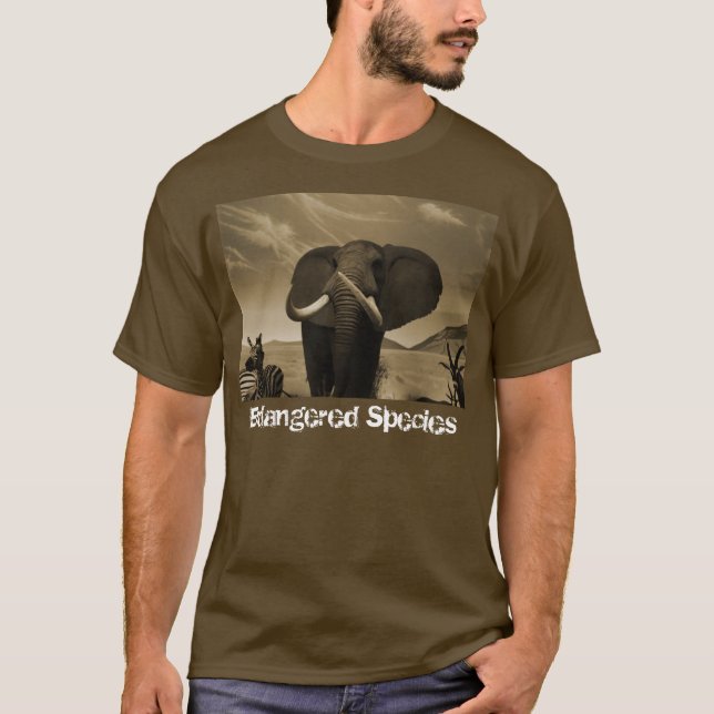 Camiseta Camisa-T majestosa (Frente)