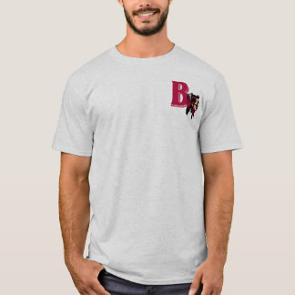 Camiseta Camisa-T masculina: Braves-bordel - Logótipo APENA
