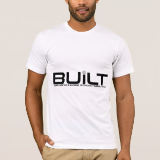 Camiseta Camisa-T masculina BUiLT