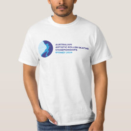 Camiseta Camisa-T masculino AARSC 2024 (Design frontal e tr
