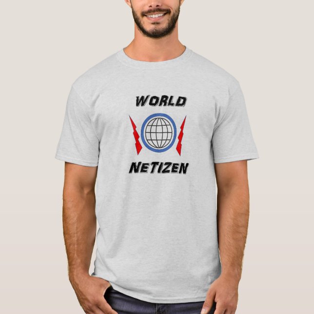 Camiseta Camisa-T MUNDIAL NETIZEN (Frente)