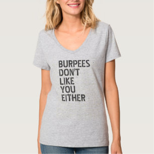 Camiseta Camisa-T-Nano-Pescoço-Burpees