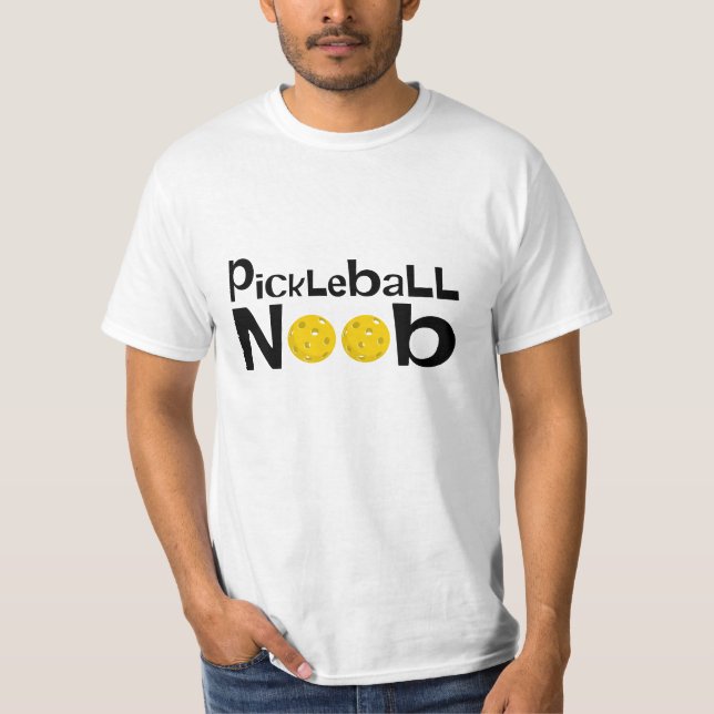 Camiseta Camisa-T-noob-Pickleball (Frente)