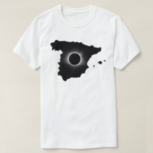 Camiseta Camisa-T País 2026 Total do Eclipse Solar España