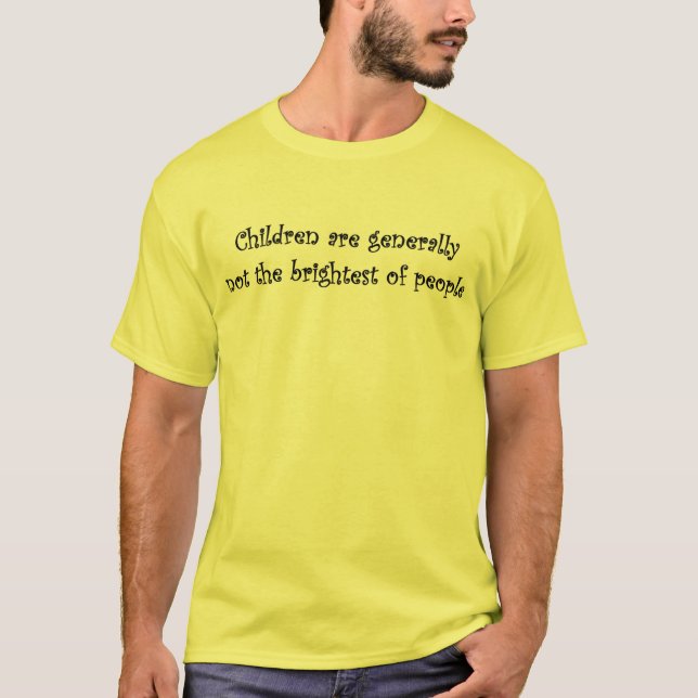 Camiseta Camisa-T para crianças (Frente)