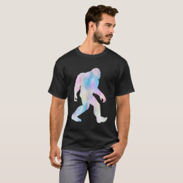 Camiseta Camisa-T Pé-Grande Aquarela