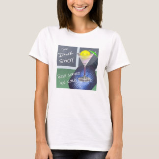 Camiseta Camisa-T picleball com Disco de Humor
