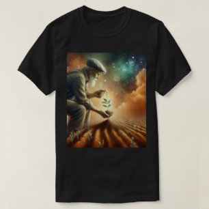 Camiseta Camisa-T "Plantar Novas Sementes"