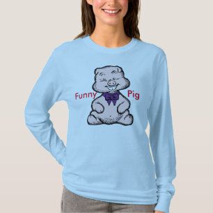 Camiseta Camisa-T (Porco)