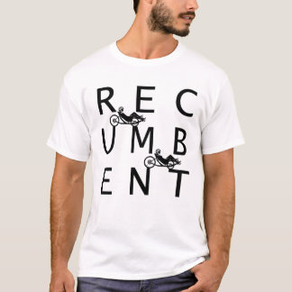 Camiseta Camisa-T Quadrada de Palavras Recente