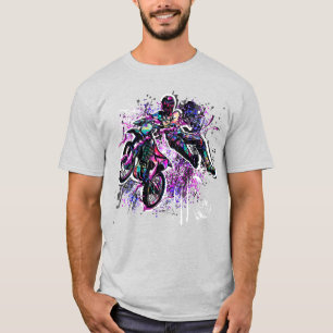 Camiseta Camisa-T Retroativa - Camisa-Motocross MX