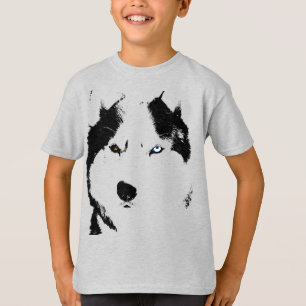 Camiseta Camisa-T Rouco de criança Camisa-mosca orgânica de