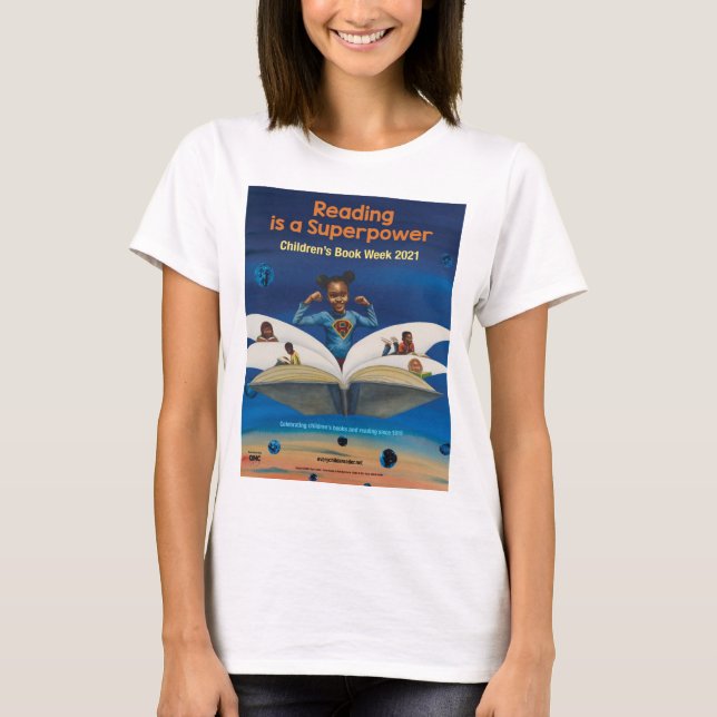 Camiseta Camisa-T Semana do Livro Infantil 2021  (Frente)