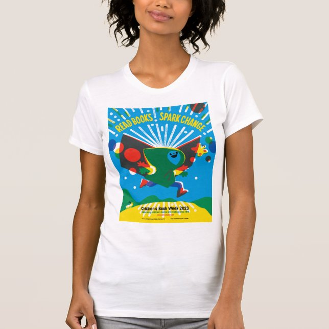 Camiseta Camisa-T Semana do Livro Infantil 2023 (Frente)