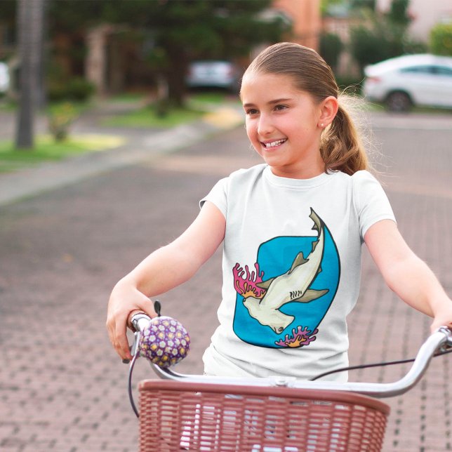 Camiseta Camisa-T-Tubarão-martelo (Criador carregado)