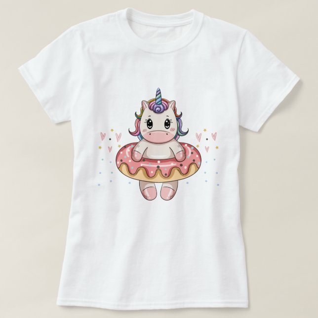 Camiseta Camisa-T Unicórn (Frente do Design)
