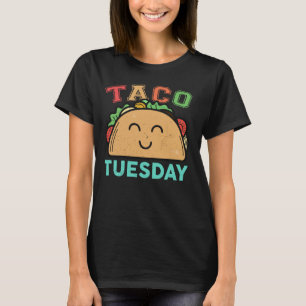 Camiseta Camisa-taco Crianças Taco Terça-feira Mulheres