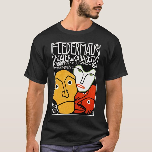 Camiseta Camisa: Teatro Fledermaus e Cabaret (Frente)