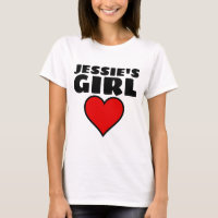 CAMISAS-T DA GAROTA DE JESSIE DE 1980