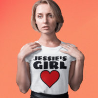 CAMISAS-T DA GAROTA DE JESSIE DE 1980