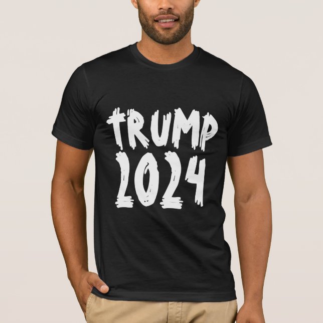 CAMISETA CAMISAS-T DE DONALD TRUMP 2024 (Frente)