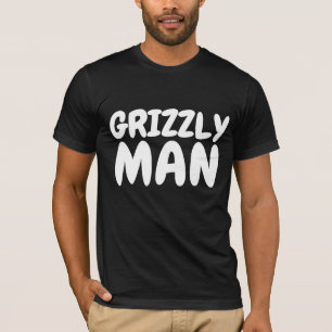 CAMISETA CAMISAS-T DE HOMENS GRITZLY (BEAR)