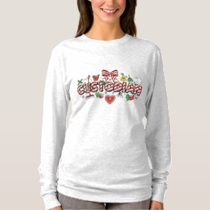 Camiseta Camiseiro de Natal Manga Longa