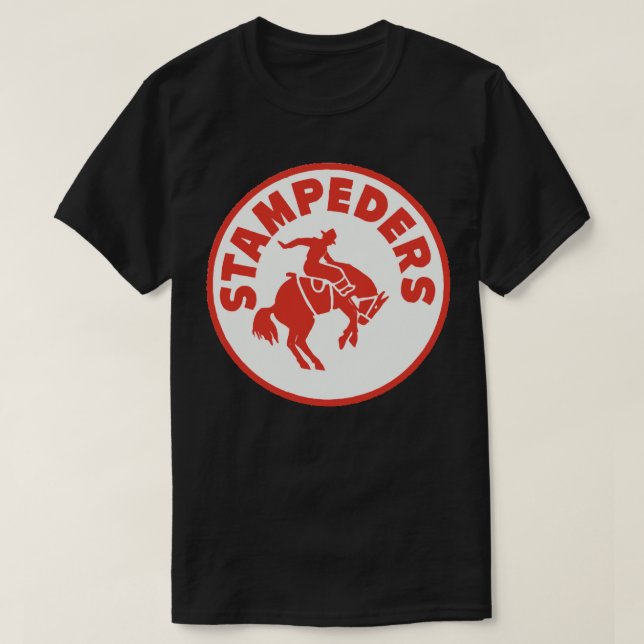 Camiseta Camiseiros Calgary Stampeders Hockey Classic T Shi (Frente do Design)