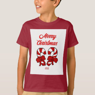 Camiseta Camiseiros de Natal Caras Boys Maroon Basic T Shir