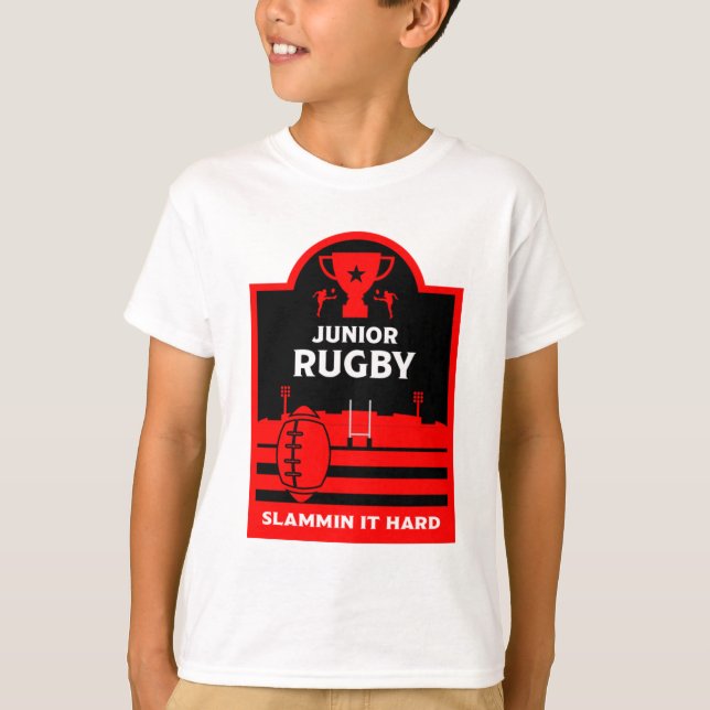 Camiseta Camiseiros de Rugby Junior (Frente)