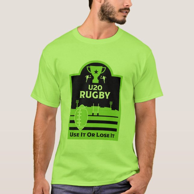 Camiseta Camiseiros de Rugby menores de 20 anos (Frente)