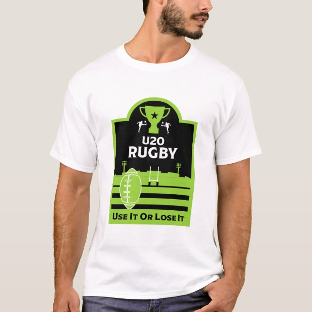 Camiseta Camiseiros de Rugby menores de 20 anos (Frente)