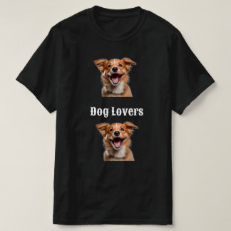 Camiseta Camiseiros Design-Cachorros Amantes.