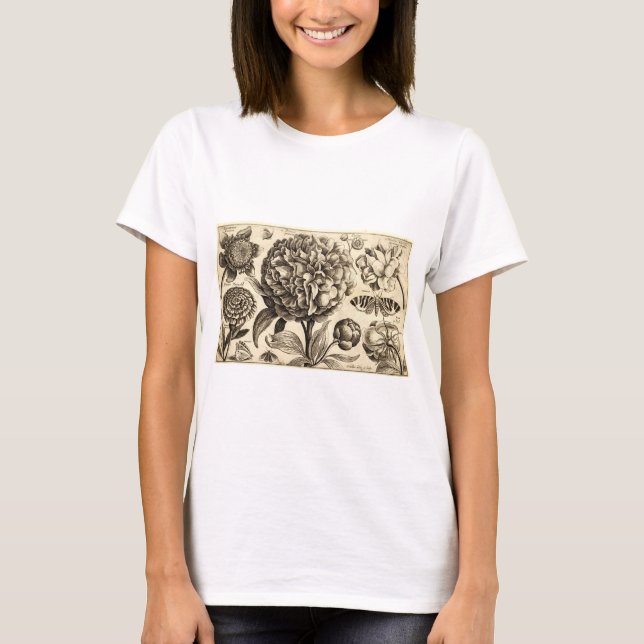 Camiseta Camiseiros Hollar Peony T-Shirt (Frente)