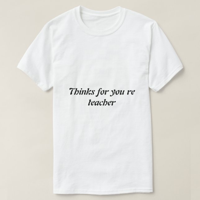 Camiseta Camiseiros para professor (Frente do Design)