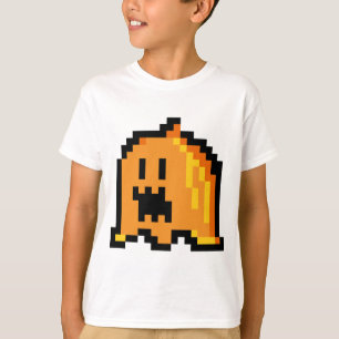 Camiseta Camiseta-abóbora-fantasma