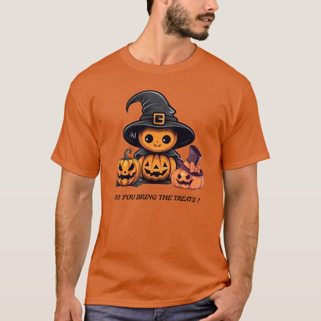 Camiseta Camiseta: Abóboras de HALLOWEEN #2 (Frente)