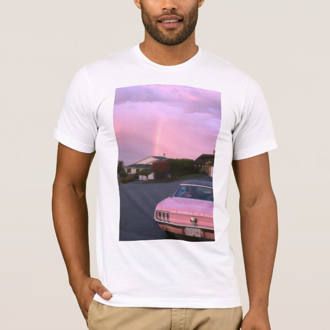 Camiseta Camiseta: Aestética Arco-Íris (Frente)