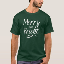 Camiseta Camiseta: Alegre e Brilhante (verde)