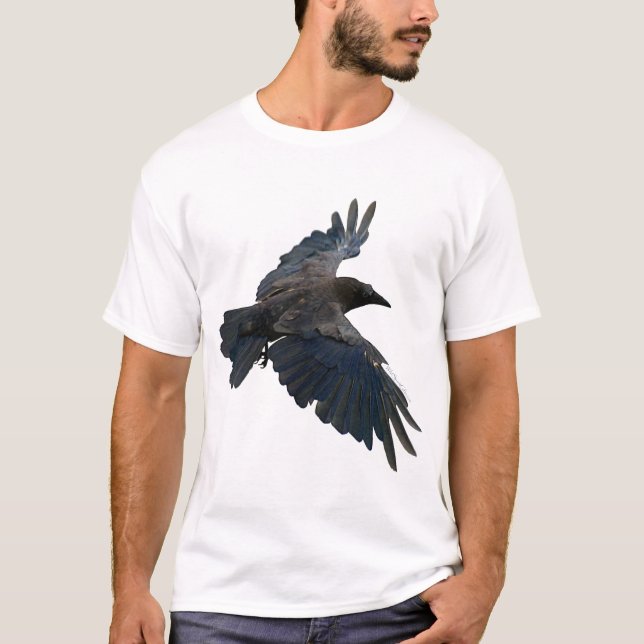 Camiseta Camiseta-amante-de-corvo-marinho-voadora (Frente)