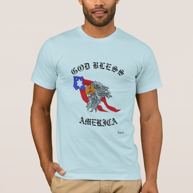 Camiseta Camiseta: América sem Deus (Frente)