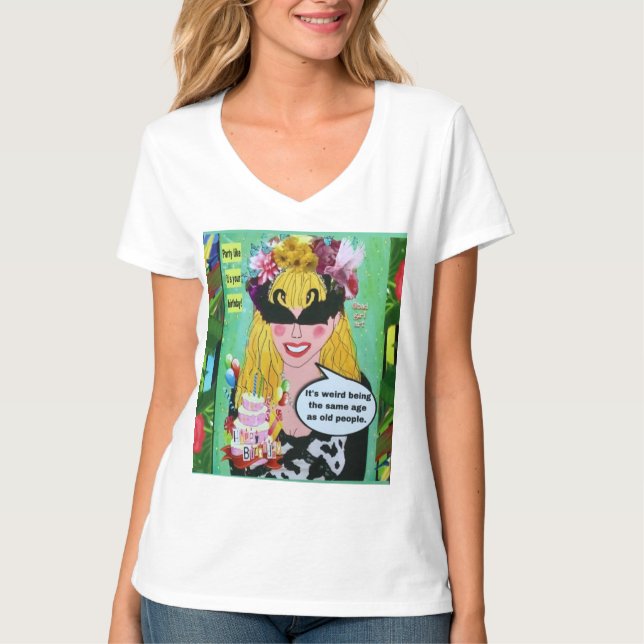 Camiseta CAMISETA. aniversário de T-Shirt (Frente)