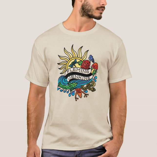 Camiseta Camiseta, Areia (Frente)