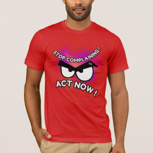 Camiseta Camiseta: Ato Agora (vermelho)