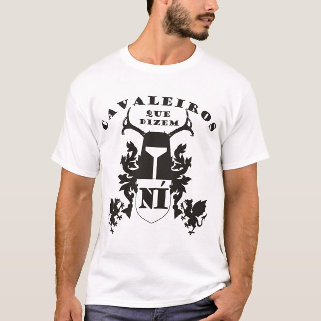 Camiseta camiseta- cavaleiros NI (Frente)